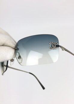 Alternative view of CHANEL RIMLESS SUNGLASSES
