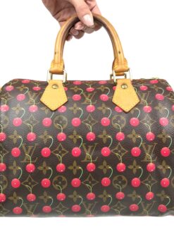 LOUIS VUITTON CHERRY TAKASHI MURAKAMI SPEEDY 25