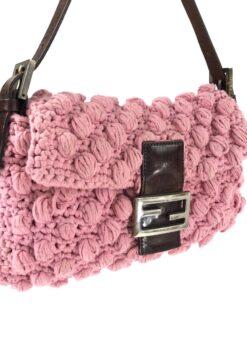 Alternative view of FENDI CROCHET BAGUETTE BAG