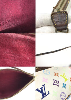 Alternative view of LOUIS VUITTON MULTI-COLOUR TEKASHI MURAKAMI POCHETTE BAG