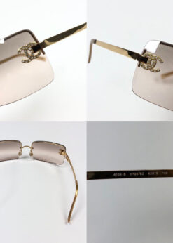 Alternative view of CHANEL RIMLESS SUNGLASSES