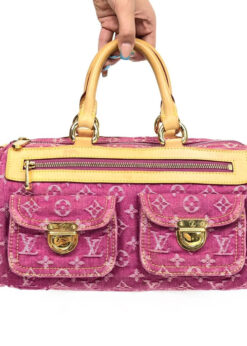 LOUIS VUITTON DENIM HANDBAG