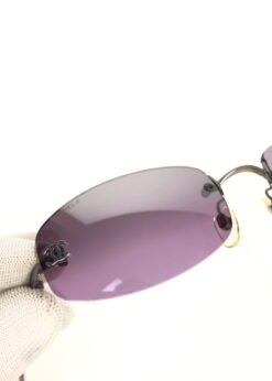 Alternative view of CHANEL RIMLESS SUNGLASSES