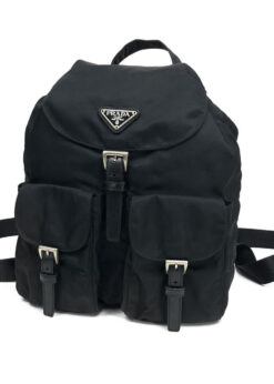 PRADA NYLON DOUBLE BUCKLE BACKPACK