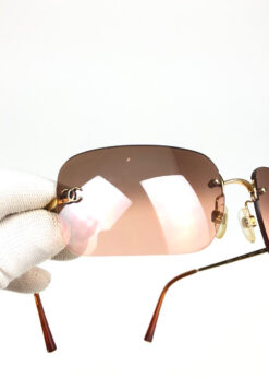 Alternative view of CHANEL RIMLESS SUNGLASSES