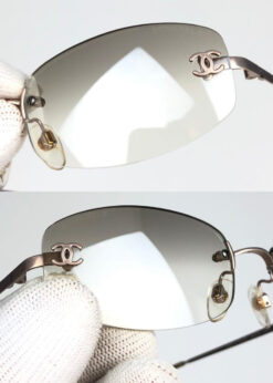 Alternative view of CHANEL RIMLESS SUNGLASSES