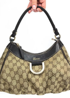 GUCCI MONOGRAM SHOULDER BAG