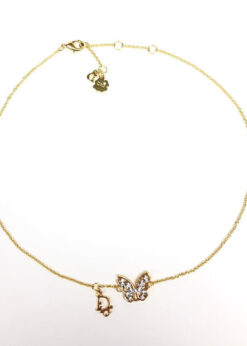 Alternative view of CHRISTIAN DIOR MONOGRAM NECKLACE