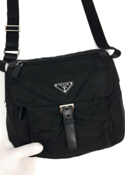 Alternative view of PRADA NYLON BUCKLE CROSSBODY BAG
