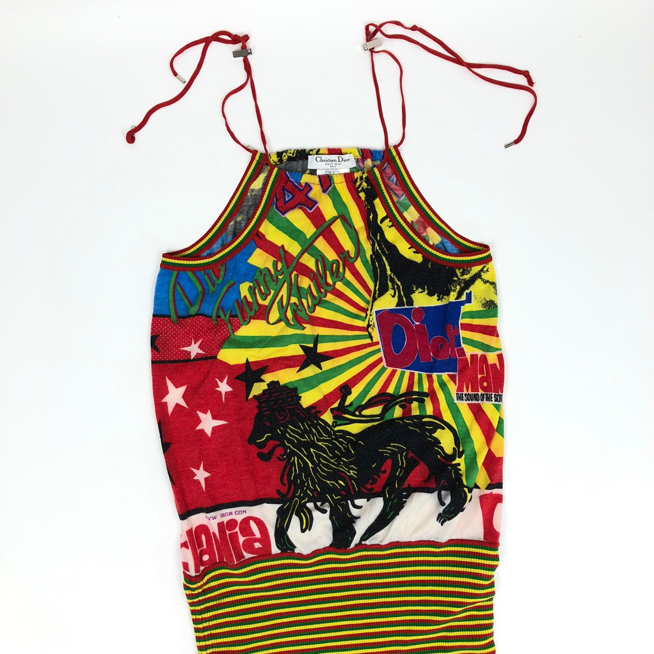 CHRISTIAN DIOR RASTA MANIA DRESS - Image 2