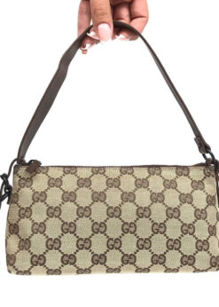 GUCCI MONOGRAM SHOULDER BAG