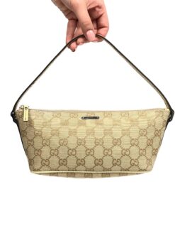 GUCCI MONOGRAM SHOULDER BAG