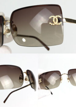 Alternative view of CHANEL RIMLESS SUNGLASSES