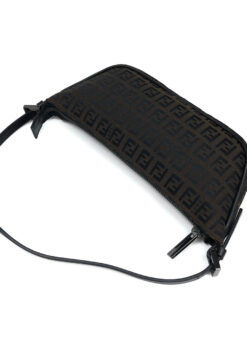 Alternative view of FENDI ZUCCA SHOULDER BAG