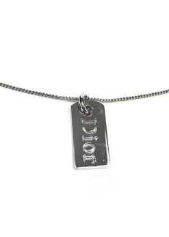 DIOR TAG NECKLACE