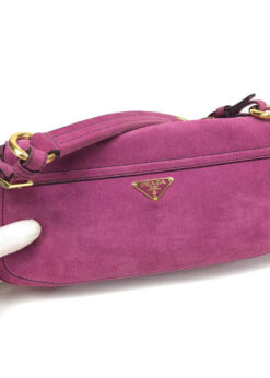 Alternative view of PRADA SUEDE SHOULDER BAG
