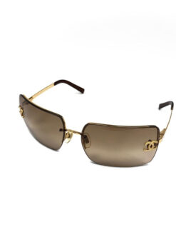 CHANEL RIMLESS SUNGLASSES