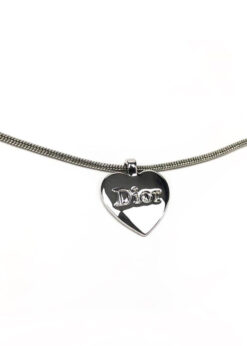 CHRISTIAN DIOR HEART NECKLACE