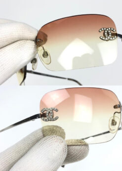 Alternative view of CHANEL RIMLESS SUNGLASSES