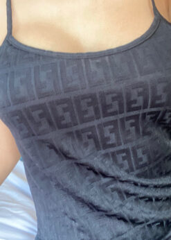 Alternative view of FENDI ZUCCA DRESS