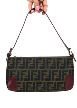 FENDI ZUCCA SHOULDER BAG