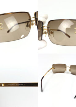 Alternative view of CHANEL RIMLESS SUNGLASSES
