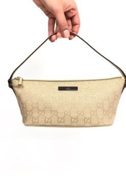 GUCCI MONOGRAM SHOULDER BAG