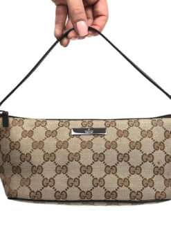 GUCCI MONOGRAM SHOULDER BAG