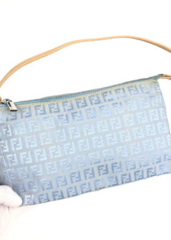 Alternative view of FENDI ZUCCA SHOULDER BAG