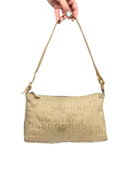 FENDI ZUCCA SHOULDER BAG
