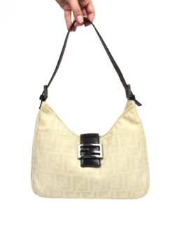 FENDI ZUCCA SHOULDER BAG