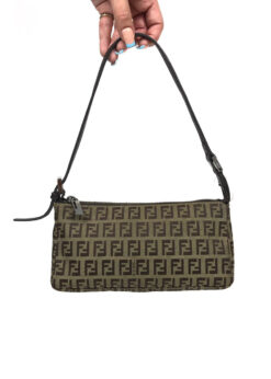 FENDI ZUCCA SHOULDER BAG