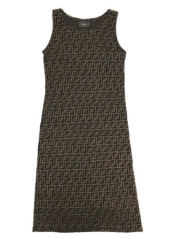 FENDI ZUCCA MAXI DRESS