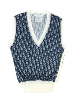 CHRISTIAN DIOR MONOGRAM SLEEVELESS JUMPER