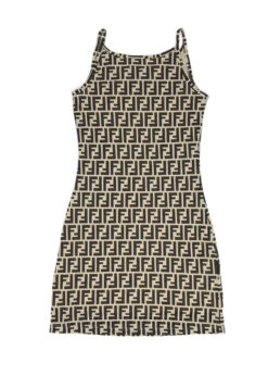 Alternative view of FENDI ZUCCA DRESS