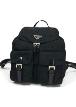 PRADA NYLON DOUBLE BUCKLE BACKPACK