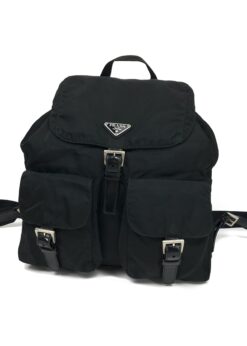 PRADA NYLON DOUBLE BUCKLE BACKPACK