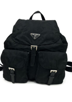 PRADA NYLON DOUBLE BUCKLE BACKPACK