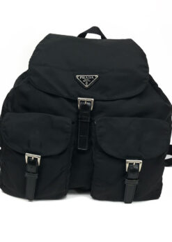 PRADA NYLON DOUBLE BUCKLE BACKPACK