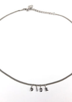 Alternative view of CHRISTIAN DIOR SPELL-OUT NECKLACE