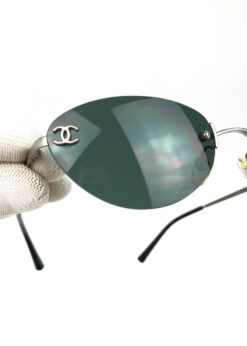 Alternative view of CHANEL RIMLESS SUNGLASSES