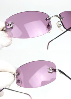 Alternative view of CHANEL RIMLESS SUNGLASSES