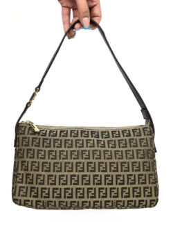 FENDI ZUCCA SHOULDER BAG