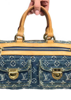 LOUIS VUITTON NEO SPEEDY DENIM BAG
