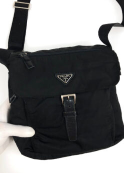 Alternative view of PRADA NYLON BUCKLE CROSSBODY BAG