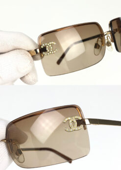 Alternative view of CHANEL RIMLESS SUNGLASSES