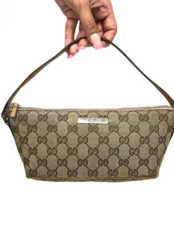 GUCCI MONOGRAM SHOULDER BAG