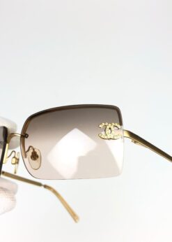 Alternative view of CHANEL RIMLESS SUNGLASSES