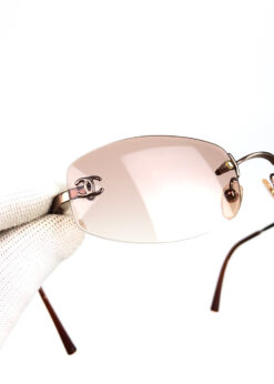 Alternative view of CHANEL RIMLESS SUNGLASSES