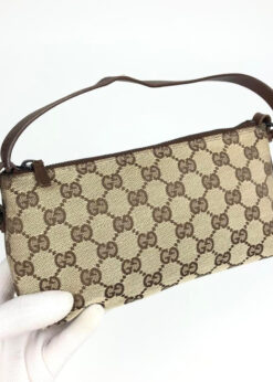 Alternative view of GUCCI MONOGRAM SHOULDER BAG